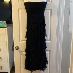 Neiman Marcus Strapless Black Wedding dress